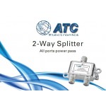 ATC 2-Way Splitter TV/SAT 2 ΕΞΟΔ. 5-2400Mhz